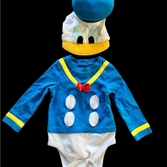 Disney Donald Duck Baby Blue Onesie | 12-18 Months | Preowned - Picture 5 of 12